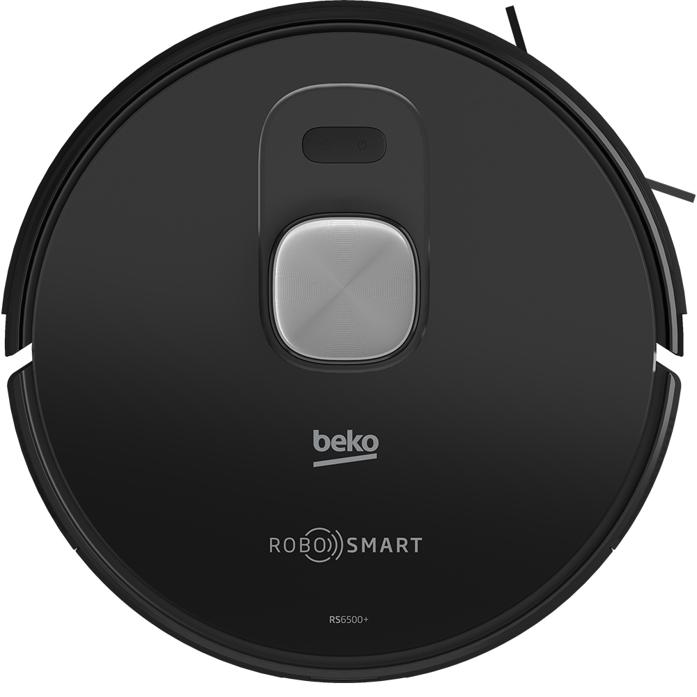 Aspirator robot 2in1 BEKO RoboSmart VRR94314VB, 0.4l, 14.4V, autonomie max 250 min, Wi-Fi, functie mop, negru