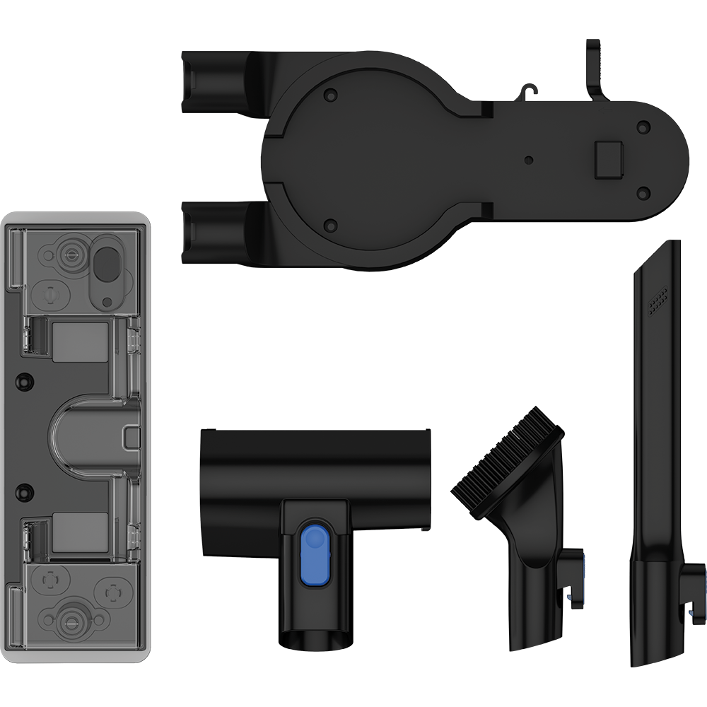 Aspirator vertical BEKO ErgoClean VRT61225VW, 0.55l, 25.2V, autonomie max 45 min, argintiu-negru