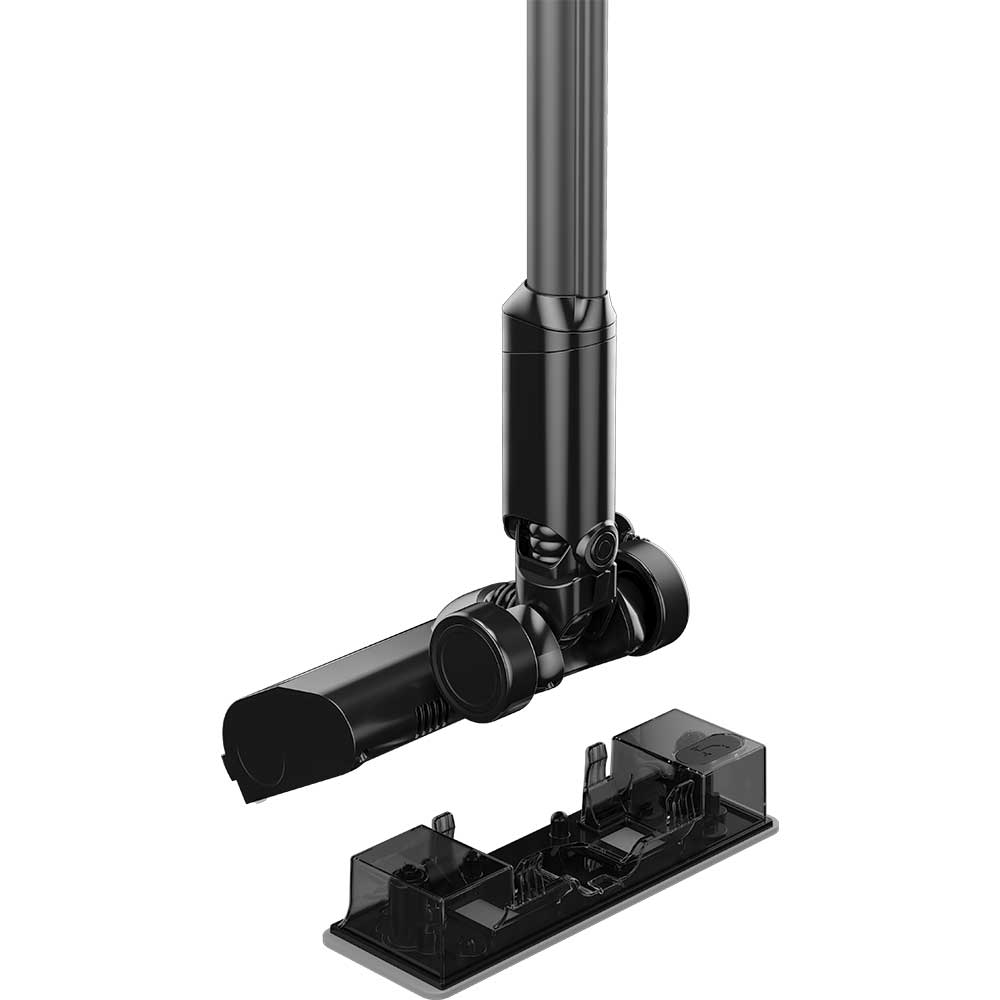 Aspirator vertical BEKO ErgoClean VRT61225VW, 0.55l, 25.2V, autonomie max 45 min, argintiu-negru