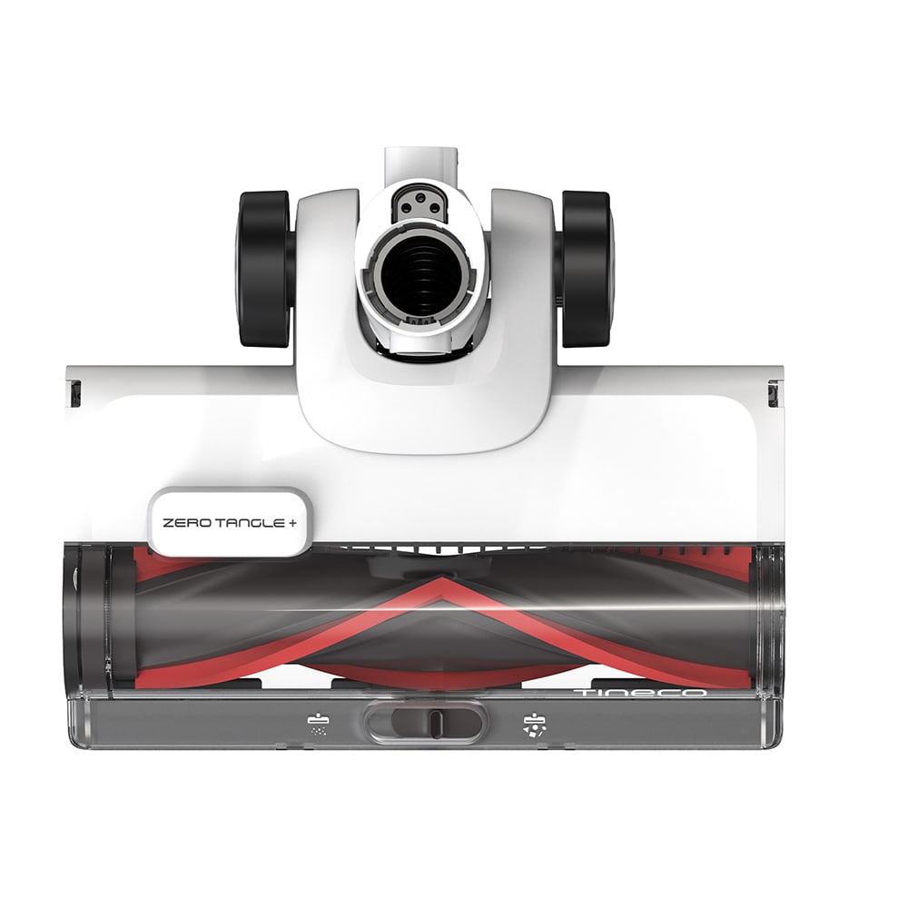 Aspirator vertical TINECO Pure One Station 5 VS1C1200DE, 0.45l, 25.2V, autonomie max 70 min, alb-negru