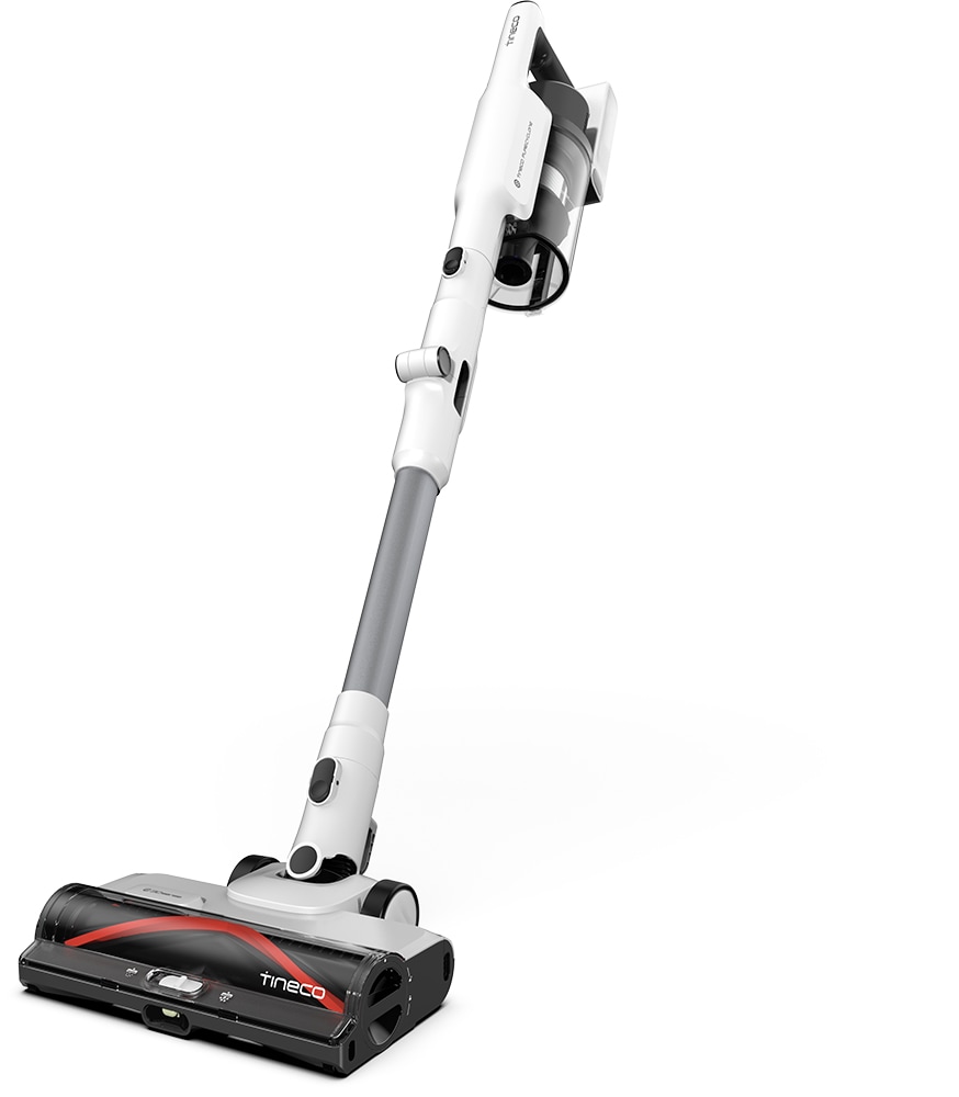 Aspirator vertical TINECO Pure One A50S VS201400DE, 1l, 25.2V, autonomie max 70 min, alb-negru
