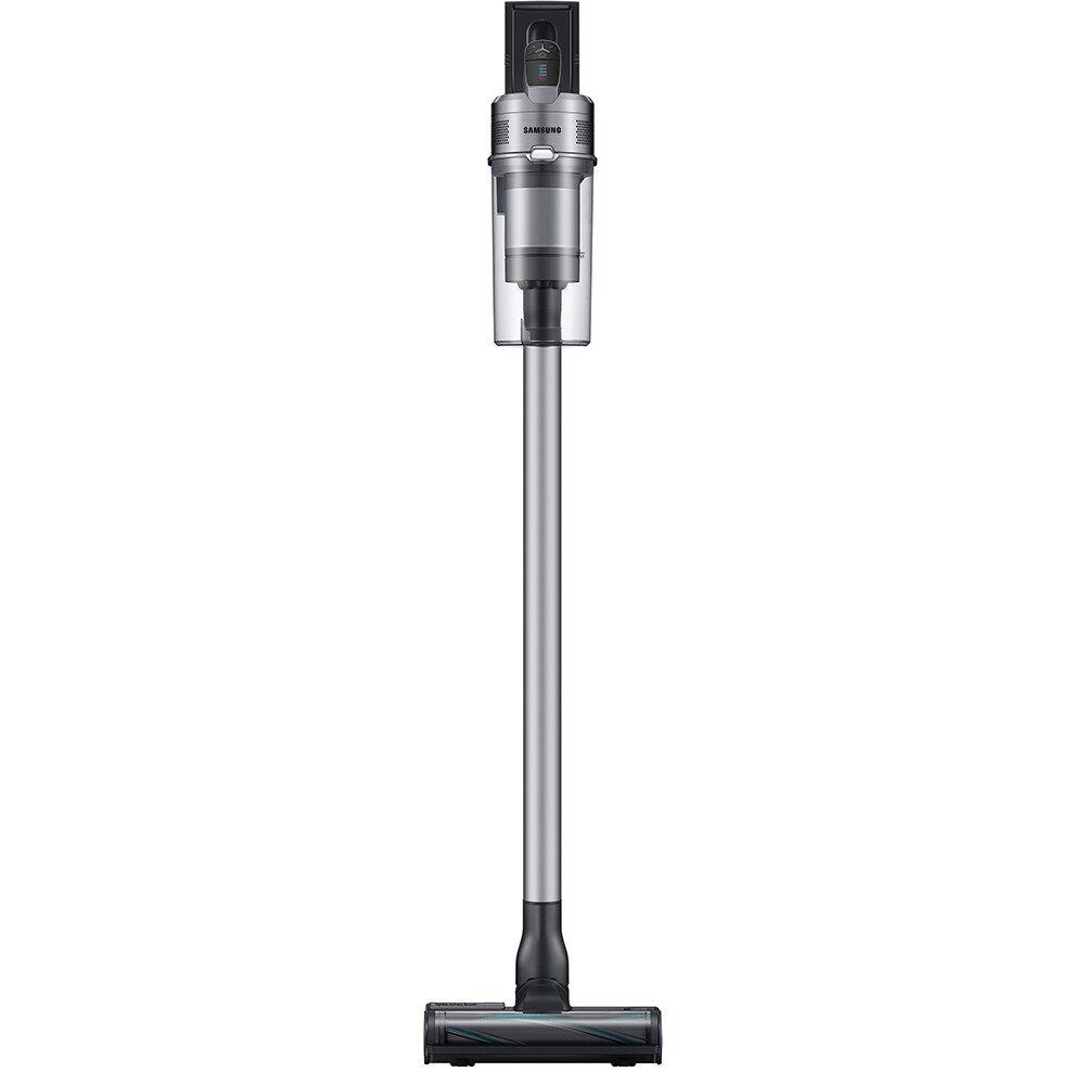 Aspirator vertical SAMSUNG Jet 75 Pet Extra VS20T7566T5/GE, 0.8l, 21.9V, autonomie max 120 min, argintiu inchis-negru
