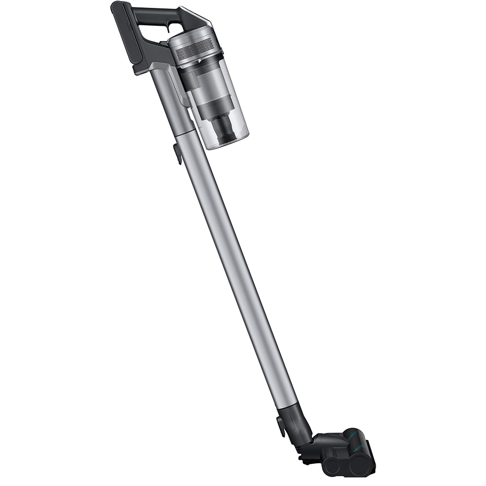 Aspirator vertical SAMSUNG Jet 75 Pet Extra VS20T7566T5/GE, 0.8l, 21.9V, autonomie max 120 min, argintiu inchis-negru