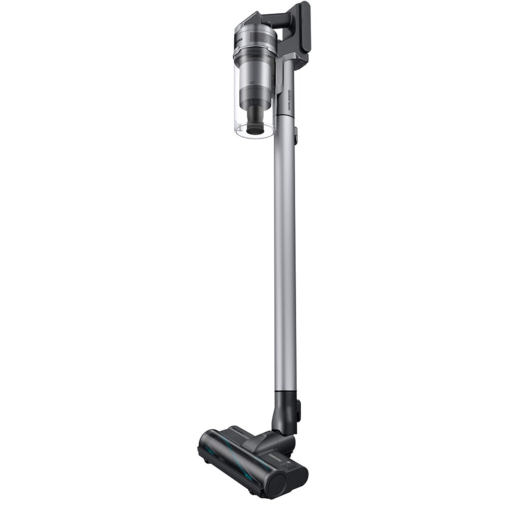 Aspirator vertical SAMSUNG Jet 75 Pet Extra VS20T7566T5/GE, 0.8l, 21.9V, autonomie max 120 min, argintiu inchis-negru