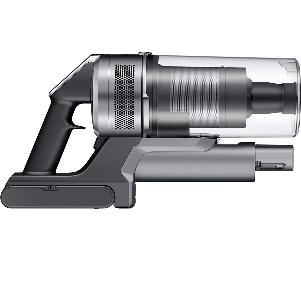 Aspirator vertical SAMSUNG Jet 75 Pet Extra VS20T7566T5/GE, 0.8l, 21.9V, autonomie max 120 min, argintiu inchis-negru