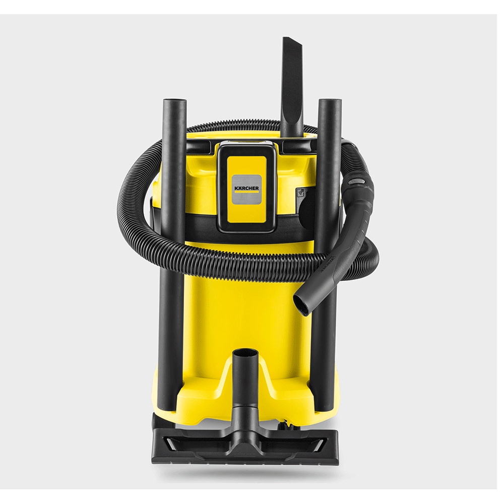 Aspirator fara sac KARCHER WD 3 18, 17l, 225W, 78dB, galben-negru