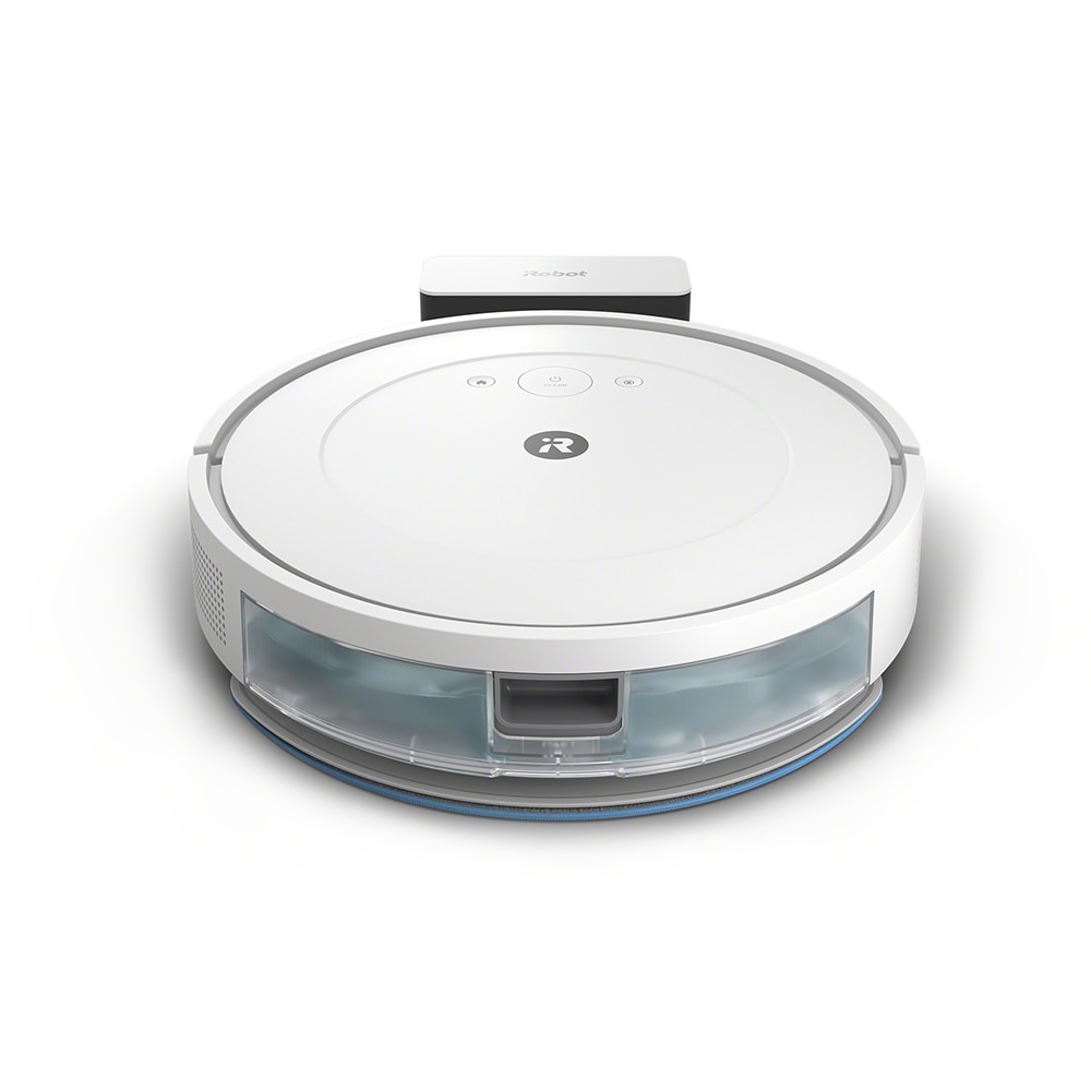 Aspirator robot IROBOT Combo Essential Y011240, 0.4l, autonomie max 120 min, functie mop, alb