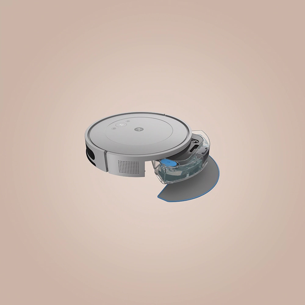 Aspirator robot IROBOT Combo Essential Y011640, 0.4l, autonomie max 120 min, functie mop, negru