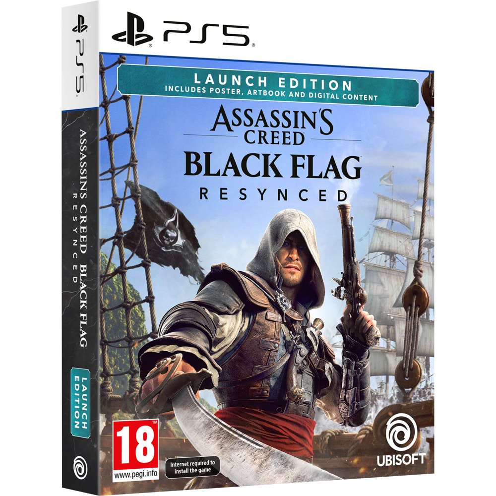 Joc Assassin's Creed Black Flag Resynced Day One Edition PS5