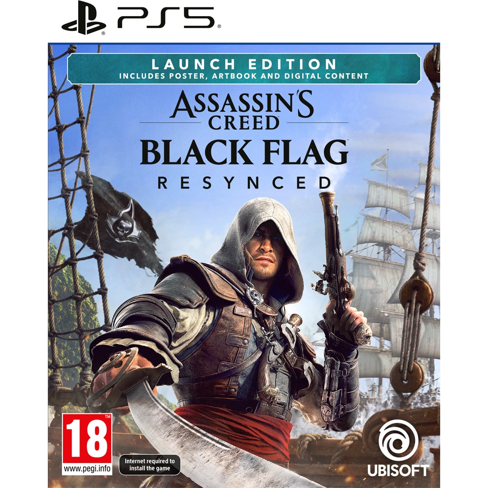 Joc Assassin's Creed Black Flag Resynced Day One Edition PS5