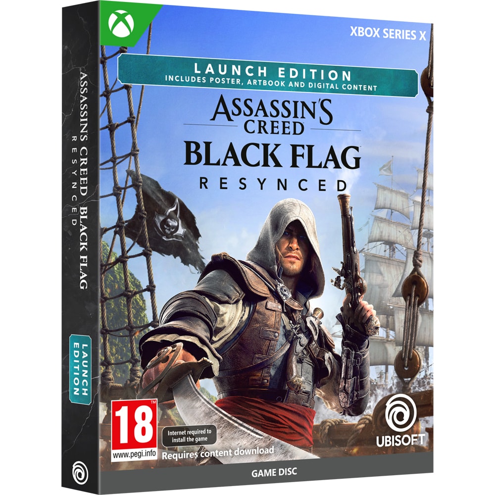 Joc Assassin's Creed Black Flag Resynced Day One Edition Xbox Series X