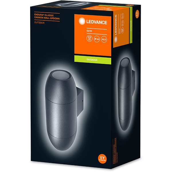 Aplica exterior LEDVANCE 4058075554498, IP44, negru