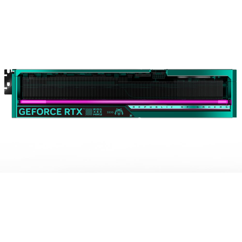 Placa video ASUS ROG Astral GeForce RTX 5080 OC HATSUNE MIKU Edition, 16GB GDDR7, 256bit