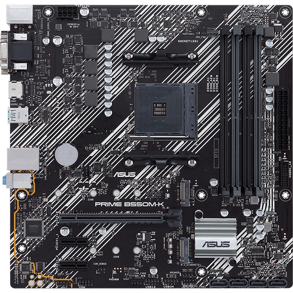 Placa de baza ASUS PRIME B550M-K, Socket AM4, mATX