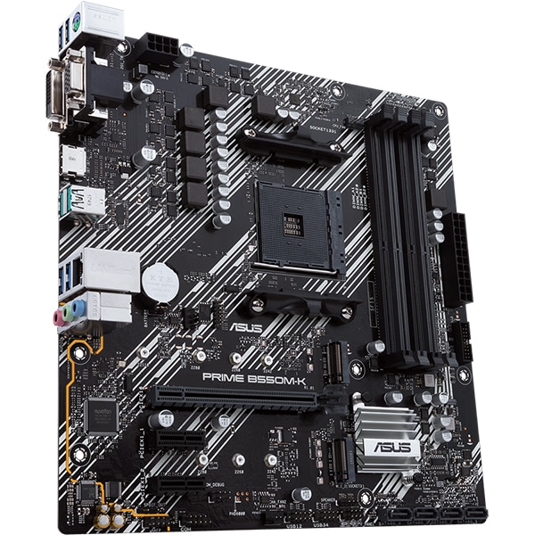 Placa de baza ASUS PRIME B550M-K, Socket AM4, mATX