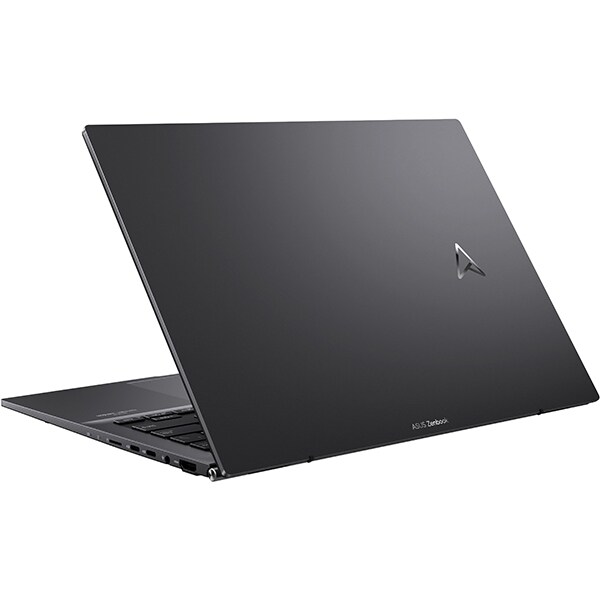 Laptop ASUS  Zenbook 14 OLED UM3402YA-KM175W, AMD Ryzen 7 5825U pana la 4.5GHz, 14" 2.8K, 16GB, SSD 1TB, AMD Radeon Graphics, Windows 11 Home, negru
