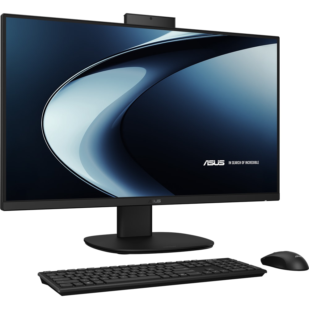 Sistem All in One ASUS VM670KA-BPF0060, AMD RyzenAI 7 345 pana la 4.6GHz, 27" Full HD Touch, 32GB, SSD 1TB, AMD Radeon 840M, Free DOS, negru
