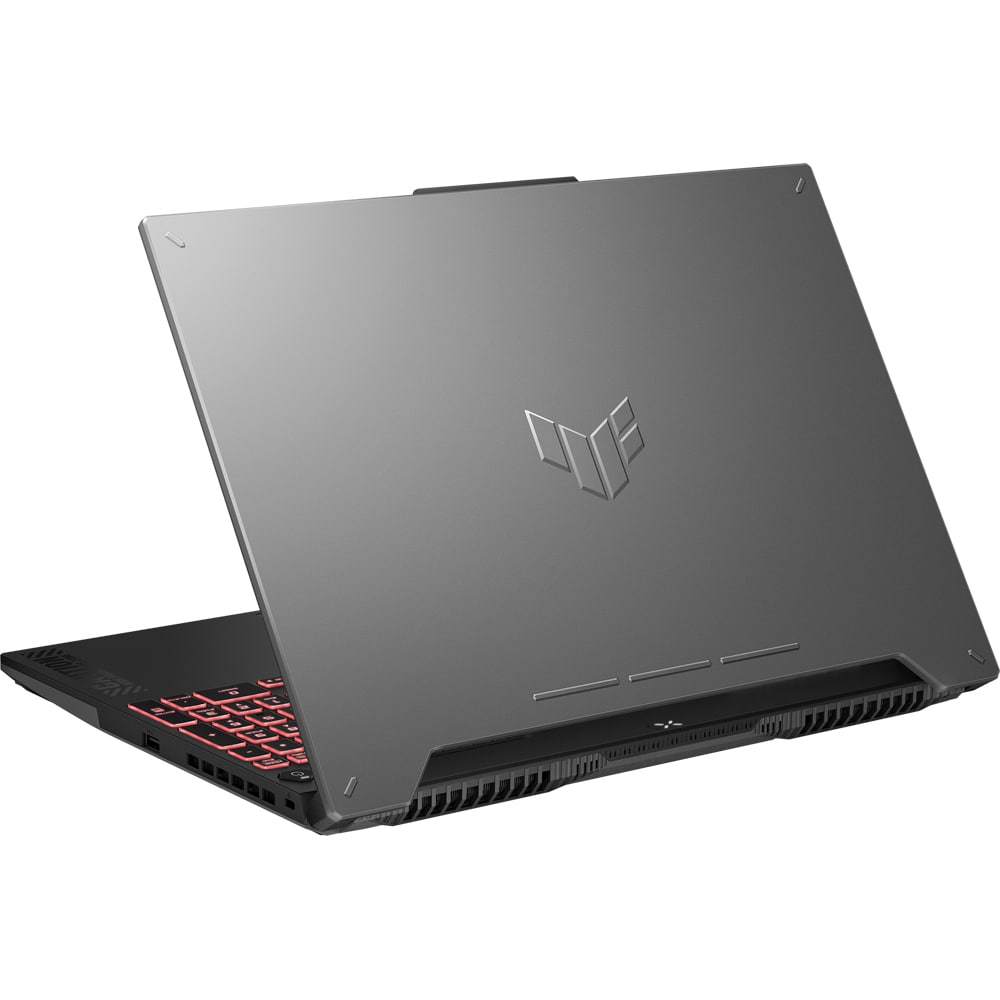Laptop Gaming ASUS TUF A15 FA507UV-LP170, AMD Ryzen 9 8945H pana la 5.2GHz, 15.6" FHD, 16GB, SSD 512GB, NVIDIA GeForce RTX 4060 8GB, Free DOS, Mecha Gray
