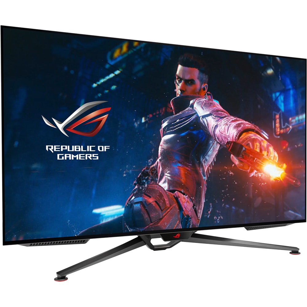 Monitor Gaming OLED ASUS ROG Swift PG42UQ, 41.5", 4K UHD, 138Hz, G-Sync, HDR10, negru