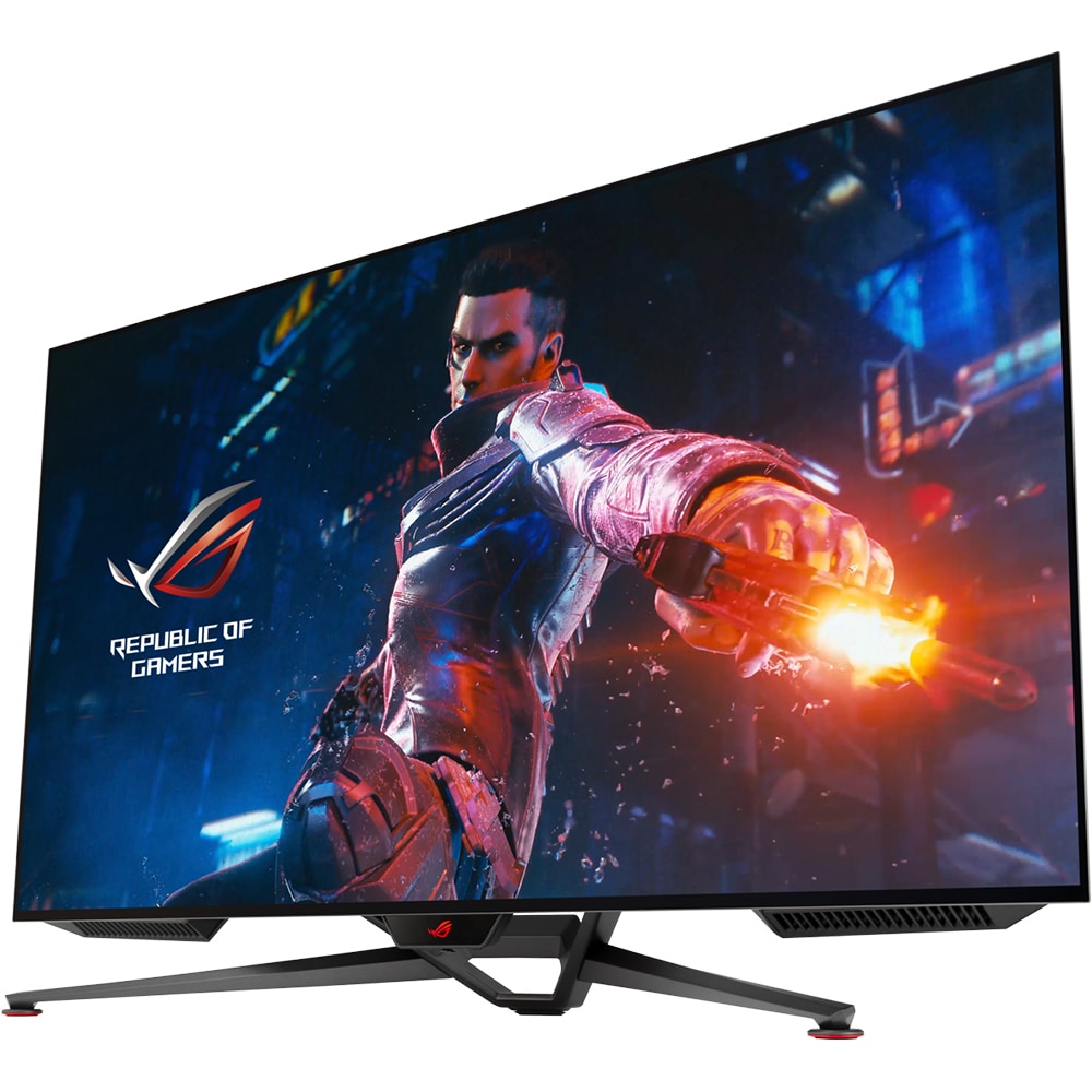Monitor Gaming OLED ASUS ROG Swift PG42UQ, 41.5", 4K UHD, 138Hz, G-Sync, HDR10, negru