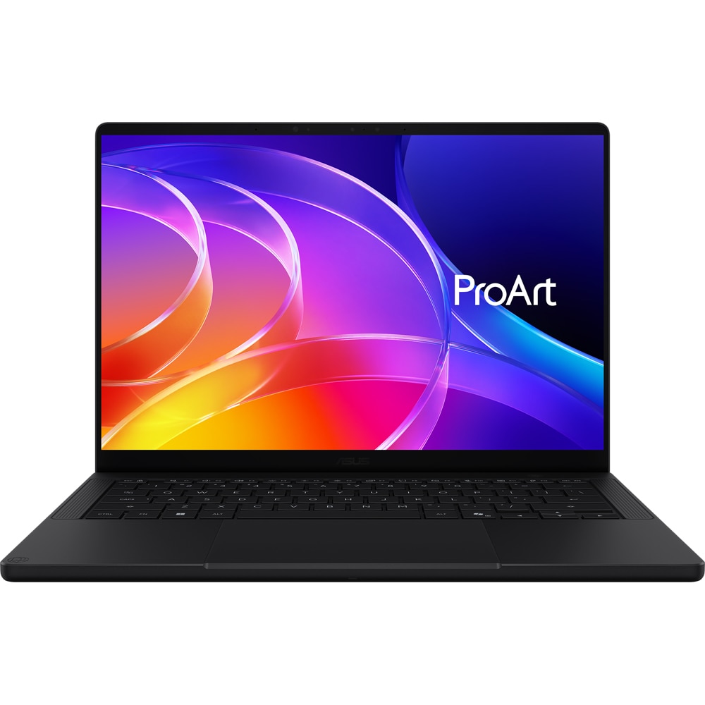 Laptop ASUS ProArt P14 OLED H7407BA-SM038X, NVIDIA RTX Spark N1X pana la 4GHz, 14" 3K Touch, 64GB, SSD 1TB, NVIDIA Blackwell, Windows 11 Pro, Nano Black
