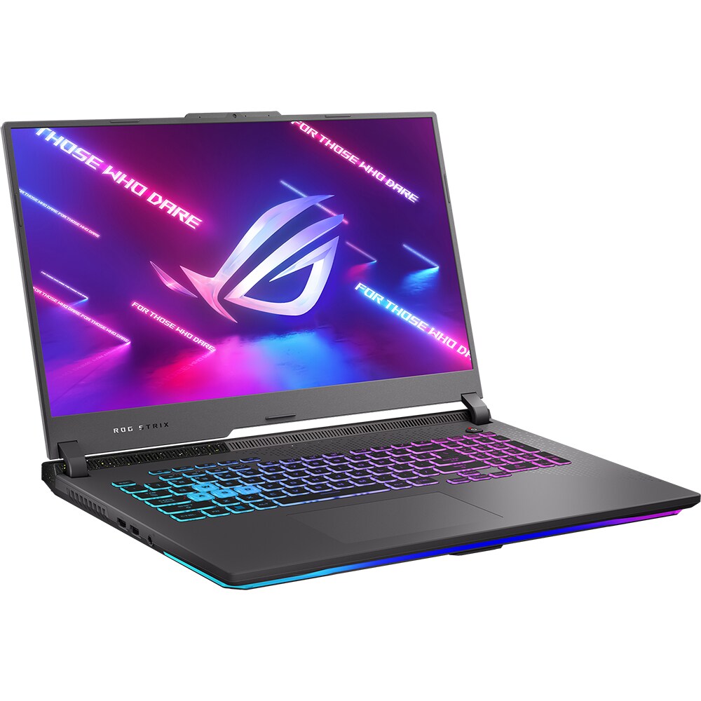 Laptop Gaming ASUS ROG Strix G17 G713PU-LL033W, AMD Ryzen 9 7945HX pana la 5.4GHz, 17.3" WQHD, 16GB, SSD 1TB, NVIDIA GeForce RTX 4050 6GB, Windows 11 Home, Eclipse Gray