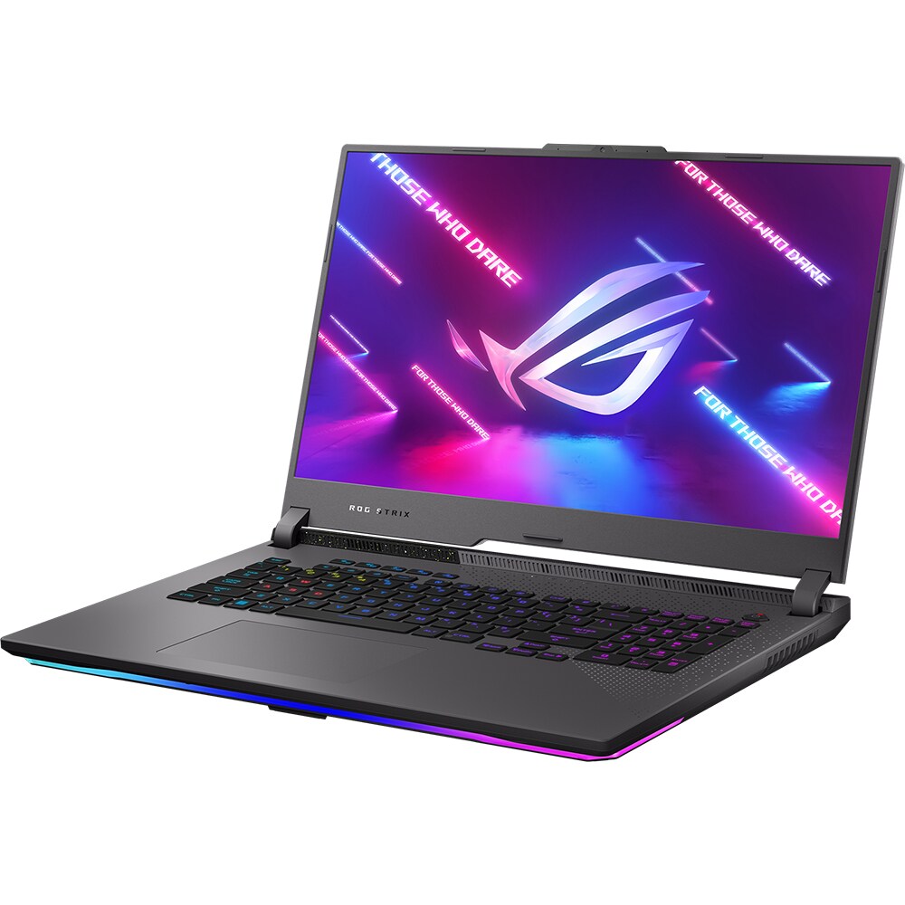 Laptop Gaming ASUS ROG Strix G17 G713PI-LL031, AMD Ryzen 9 7945HX pana la 5.4GHz, 17.3" WQHD, 16GB, SSD 1TB, NVIDIA GeForce RTX 4070 8GB, Free DOS, Eclipse Gray