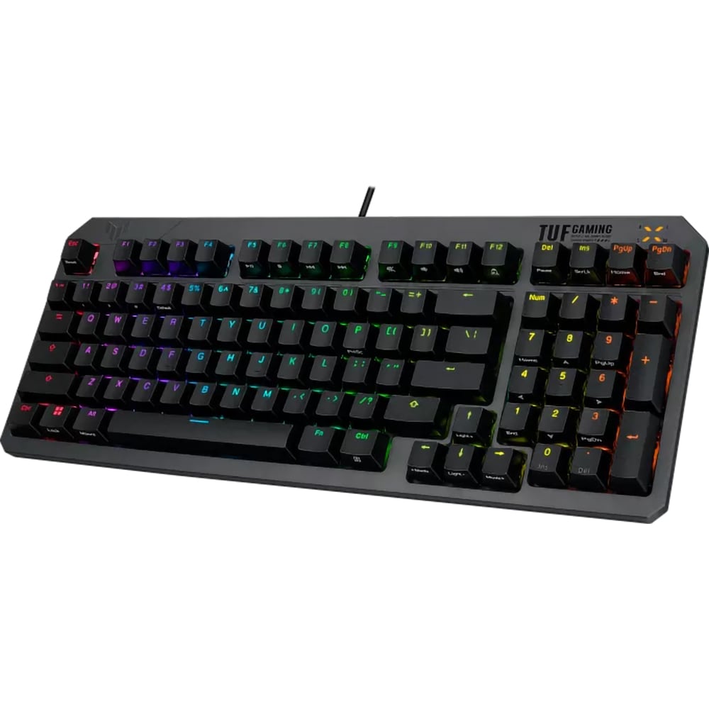 Tastatura Gaming Mecanica ASUS Tuf Gaming K3 Gen II, USB, Layout US, negru