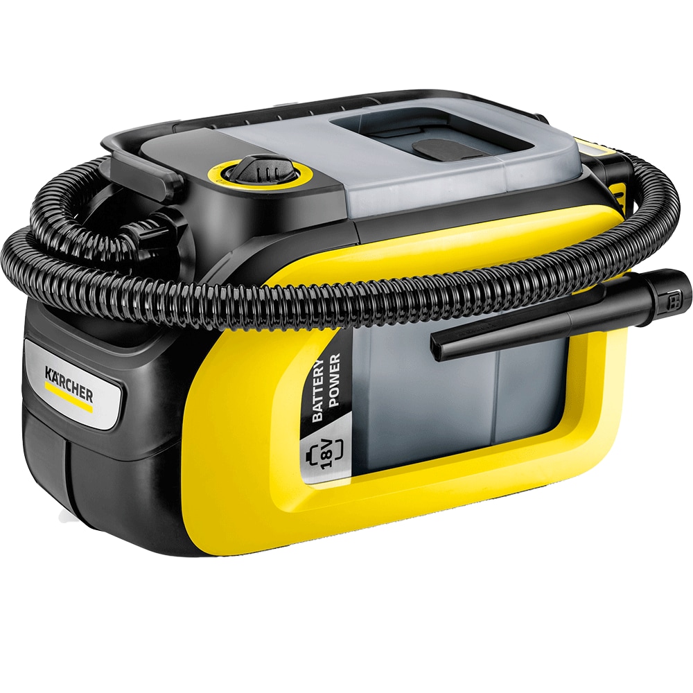 Aspirator cu spalare KARCHER SE 3-18 Compact, 1.3l, 200W, galben-negru