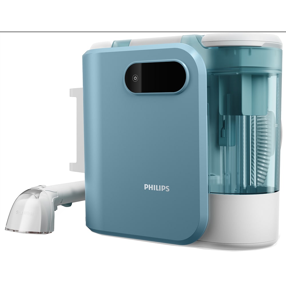 Aparat de curatat pete PHILIPS Seria 3000 XW3193/11, 1.6l, 400W, 81dB, albastru-gri