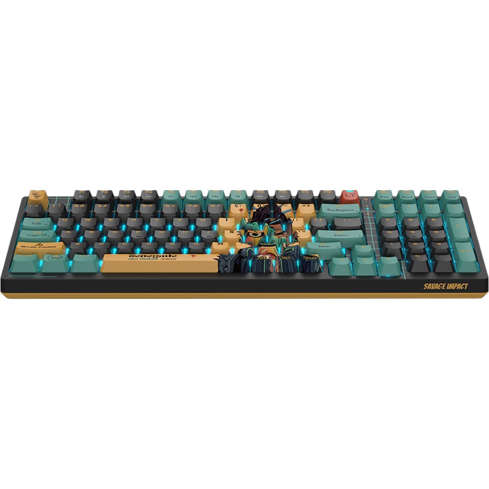 Tastatura Gaming mecanica A4TECH Bloody AT98 Renegade, USB, Layout US, multicolor