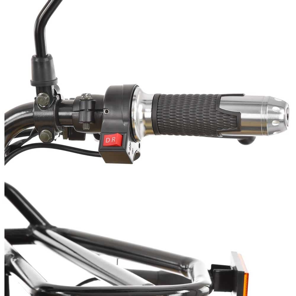 ATV electric HECHT 56155 Sand, 19", 72V, 40 km/h, bej-negru