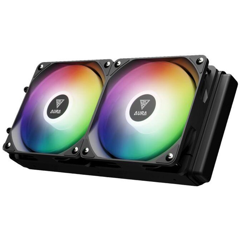 Cooler procesor cu racire lichida GAMDIAS Aura GL240 Lite, 2x120mm