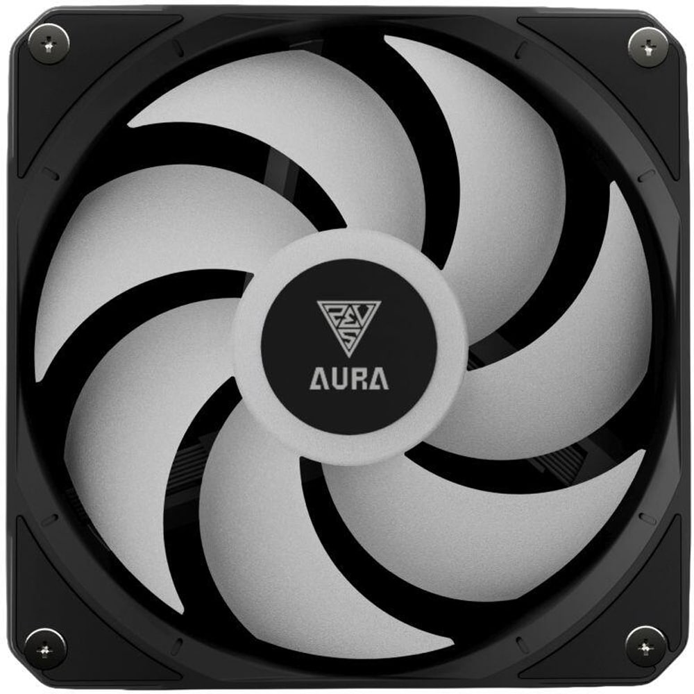 Cooler procesor cu racire lichida GAMDIAS Aura GL360 LCD, 3x120mm