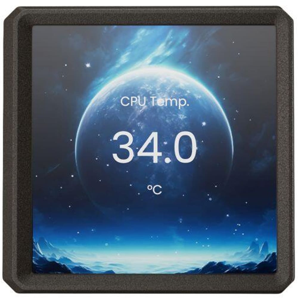 Cooler procesor cu racire lichida GAMDIAS Aura GL360 LCD, 3x120mm