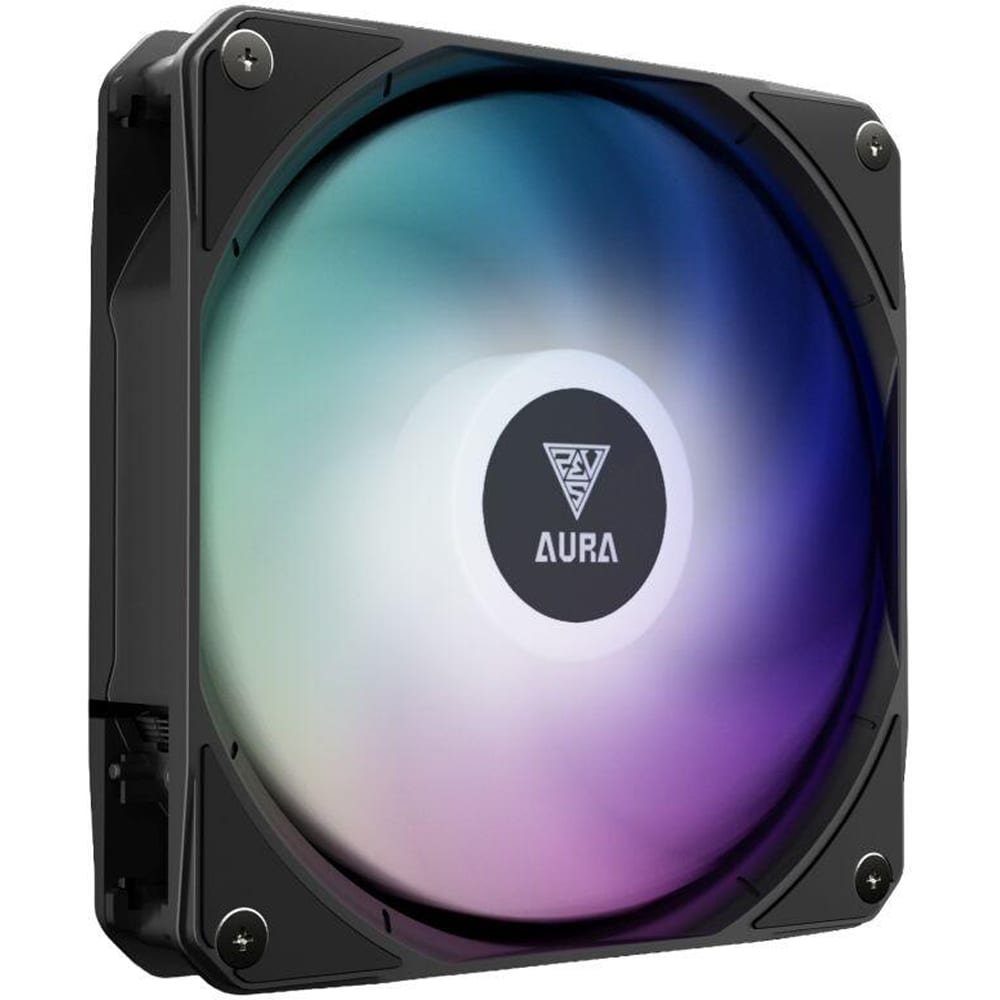 Cooler procesor cu racire lichida GAMDIAS Aura GL360 LCD, 3x120mm