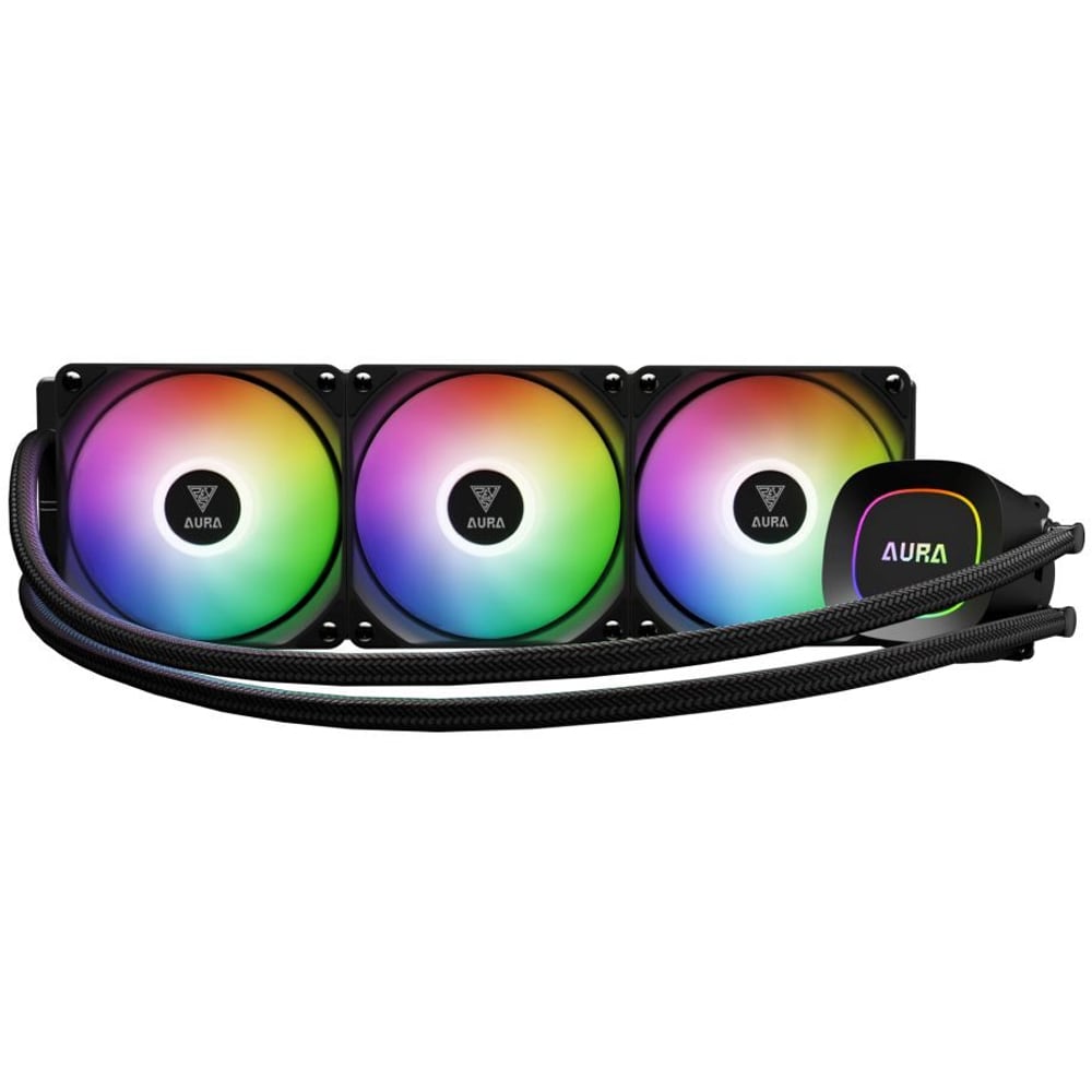 Cooler procesor cu racire lichida GAMDIAS Aura GL360 Lite, 3x120mm