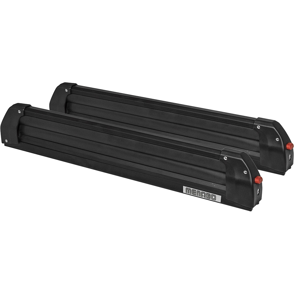 Suport auto ski/snowboard MENABO Silver Ice Black Edition, 6 perechi