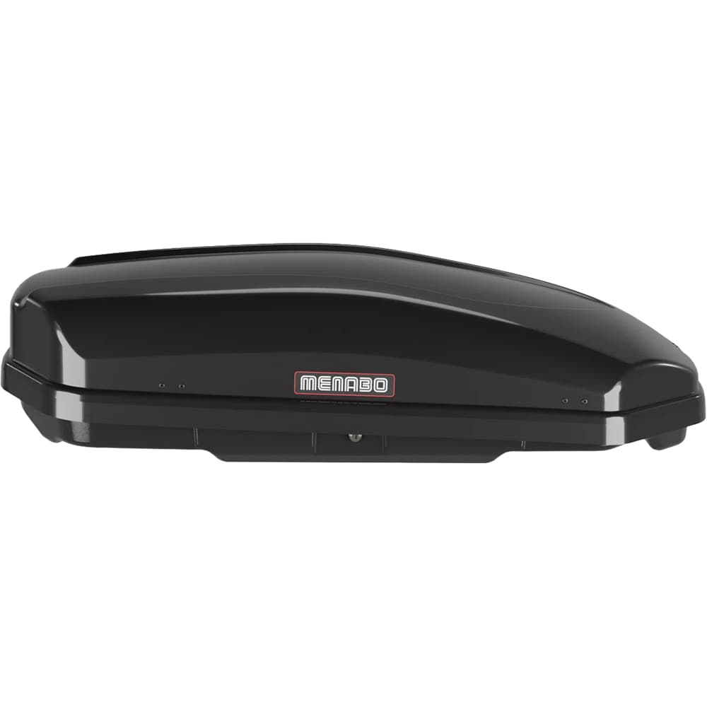 Cutie portbagaj MENABO Satellite, 330l, negru lucios