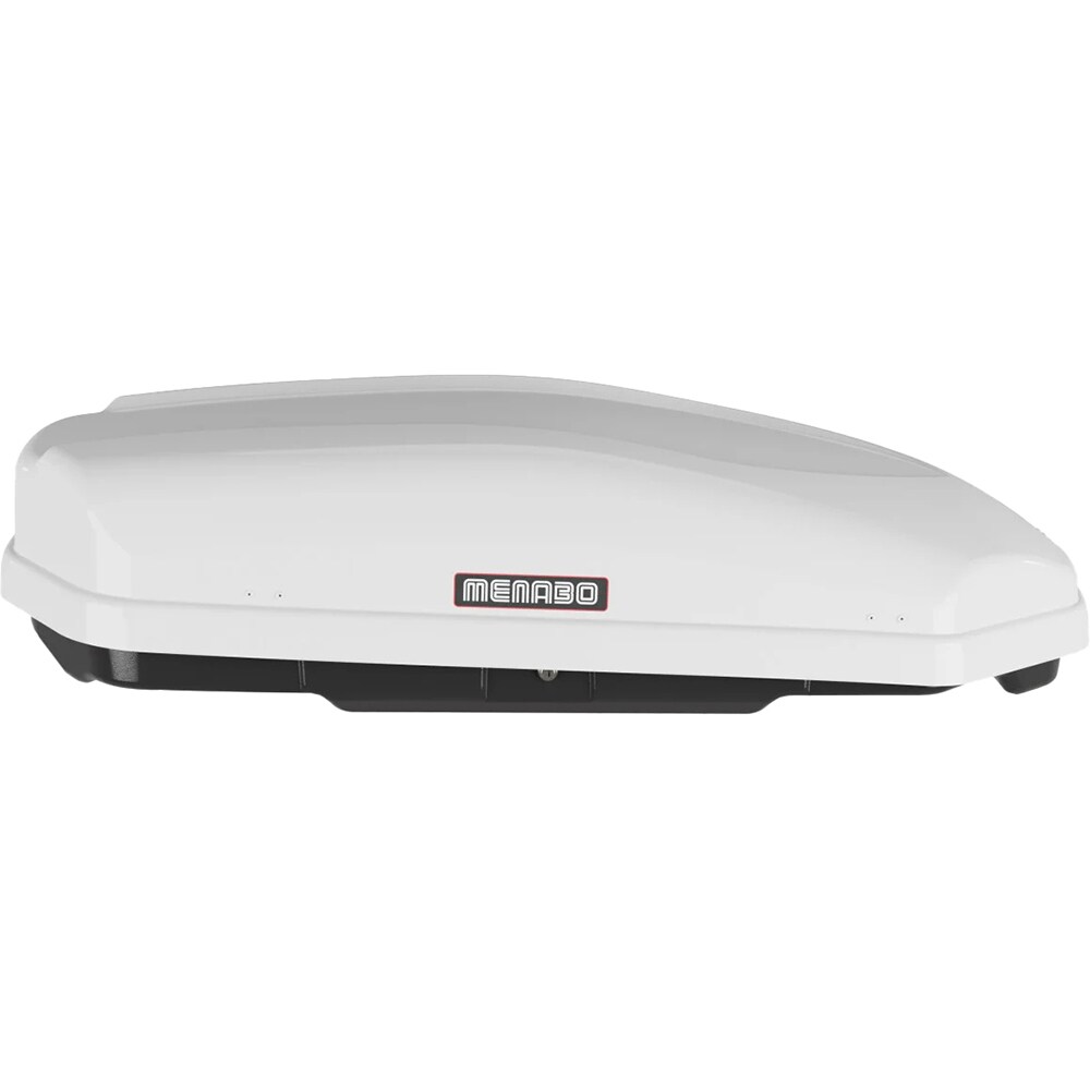 Cutie portbagaj MENABO Satellite, 330l, alb lucios