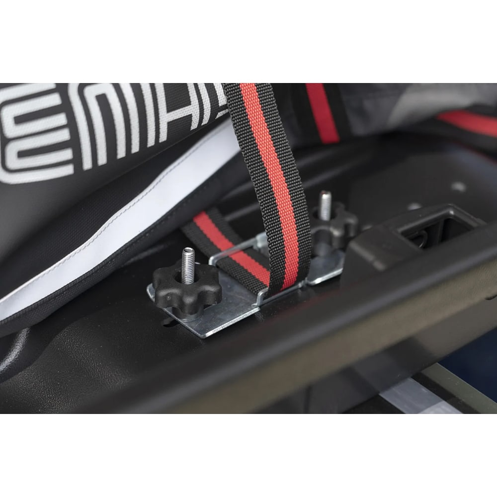 Cutie portbagaj MENABO Satellite, 330l, alb lucios