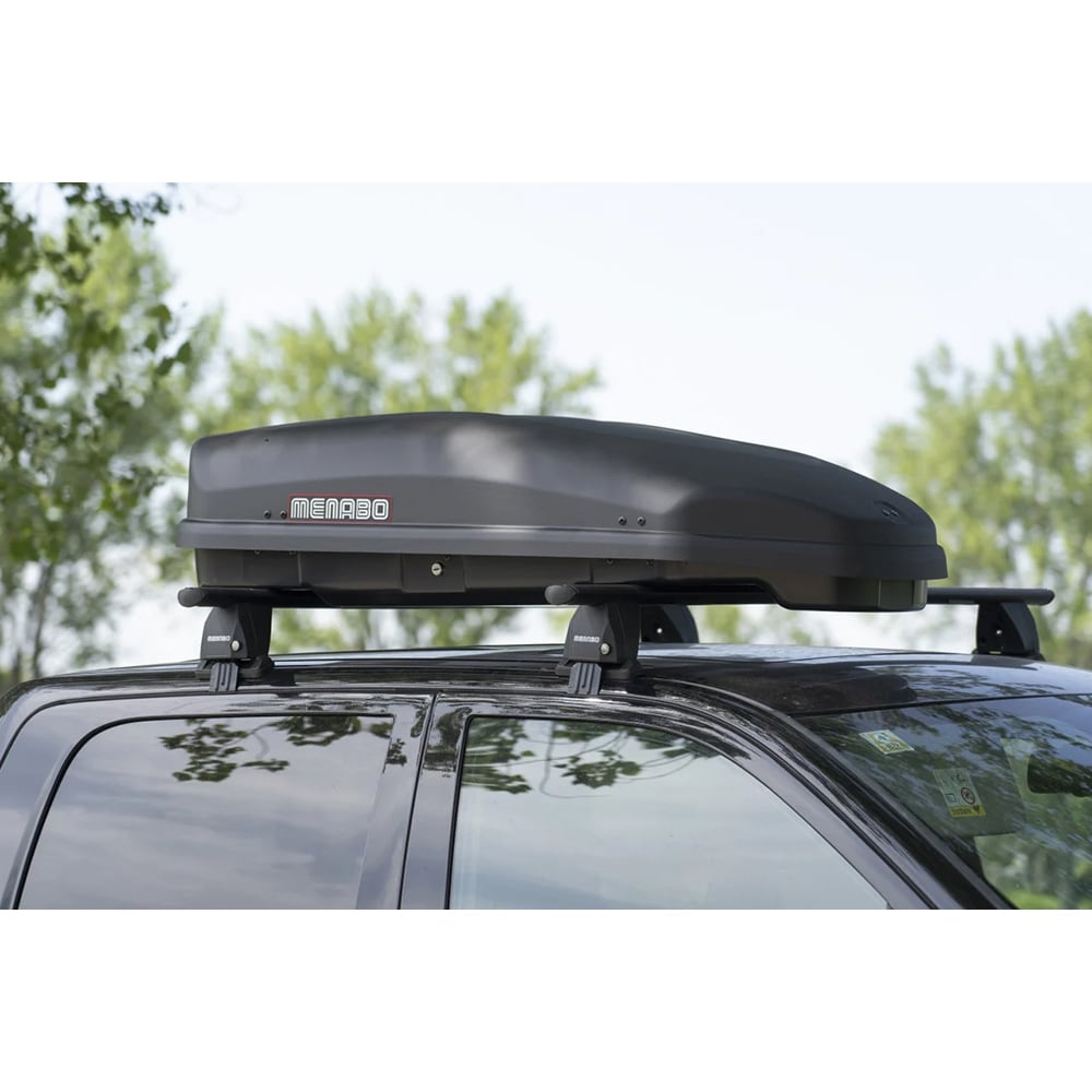 Cutie portbagaj MENABO Satellite, 330l, negru mat