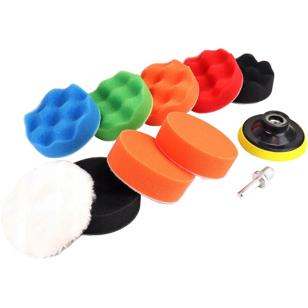 Set polish auto ROLL FAST 10002R, taler 8cm, 11 piese