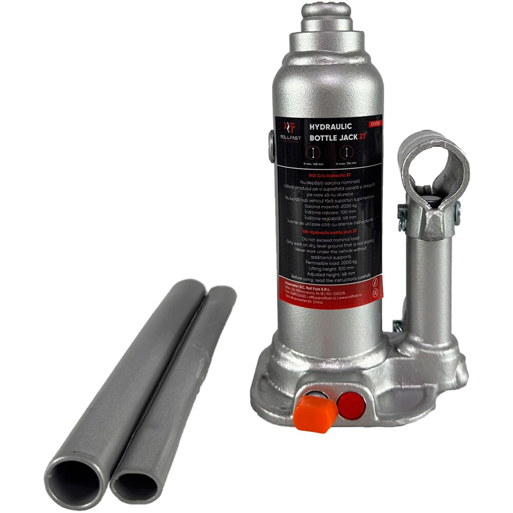 Cric hidraulic ROLL FAST 10005R, 2tone, gri