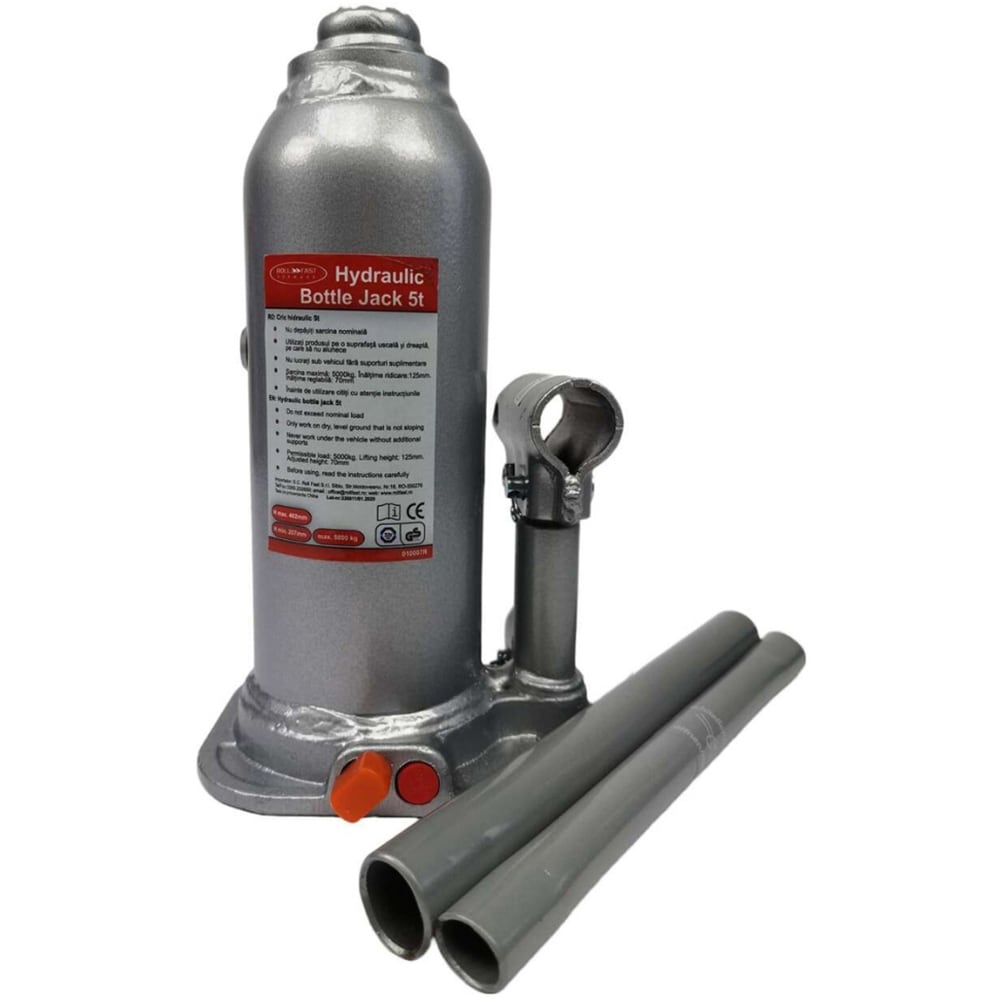 Cric hidraulic ROLL FAST 10007R, 5 tone, gri