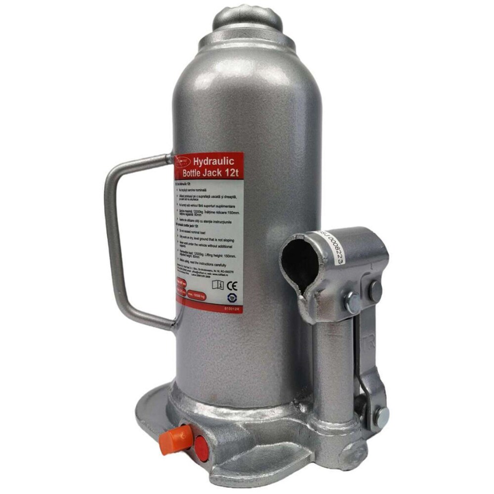 Cric hidraulic ROLL FAST 10012R, 12 tone, gri