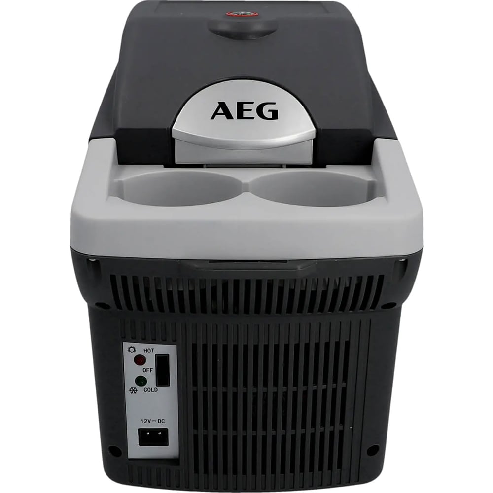 Lada frigorifica auto portabila AEG BK6, 12V, racire si incalzire, suport pahare, 6L