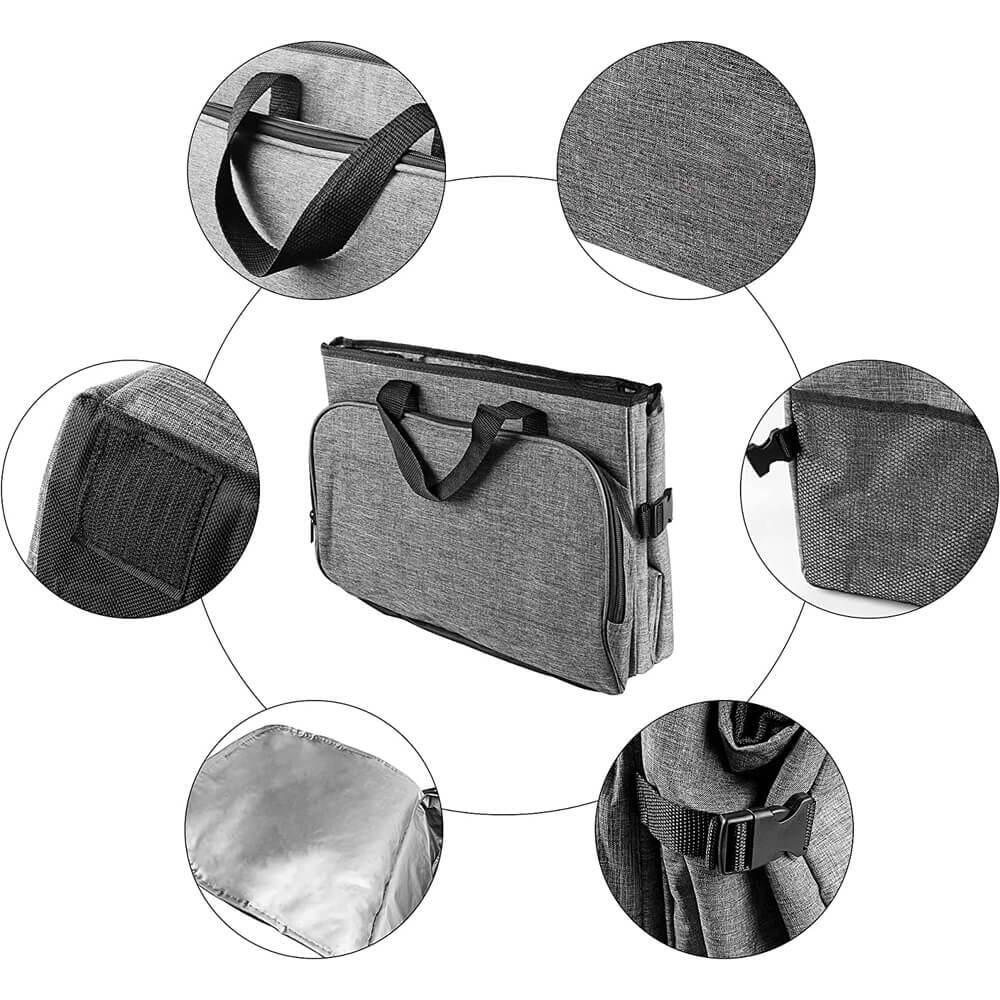 Organizator portbagaj ROLL FAST 10890R, 54 x 38 x 27 cm. gri