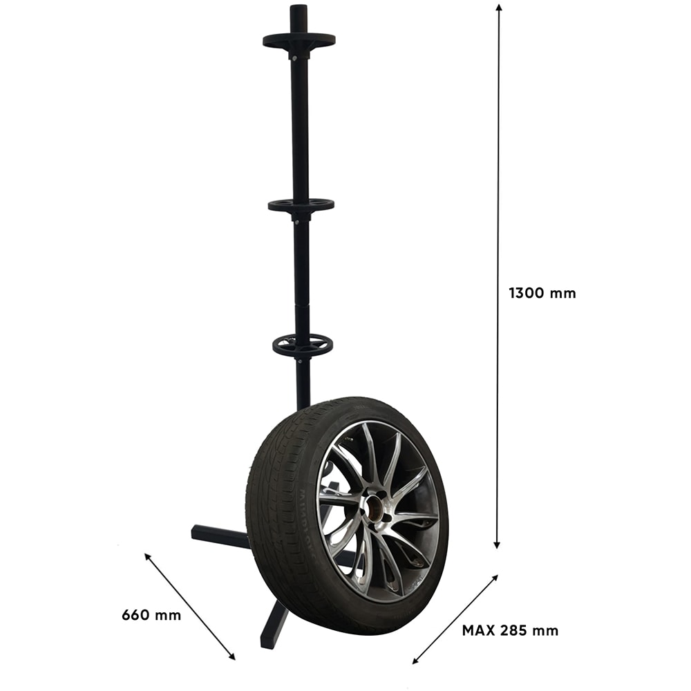 Suport anvelope vertical CARTREND 11287, 4 anvelope, max 285mm latime
