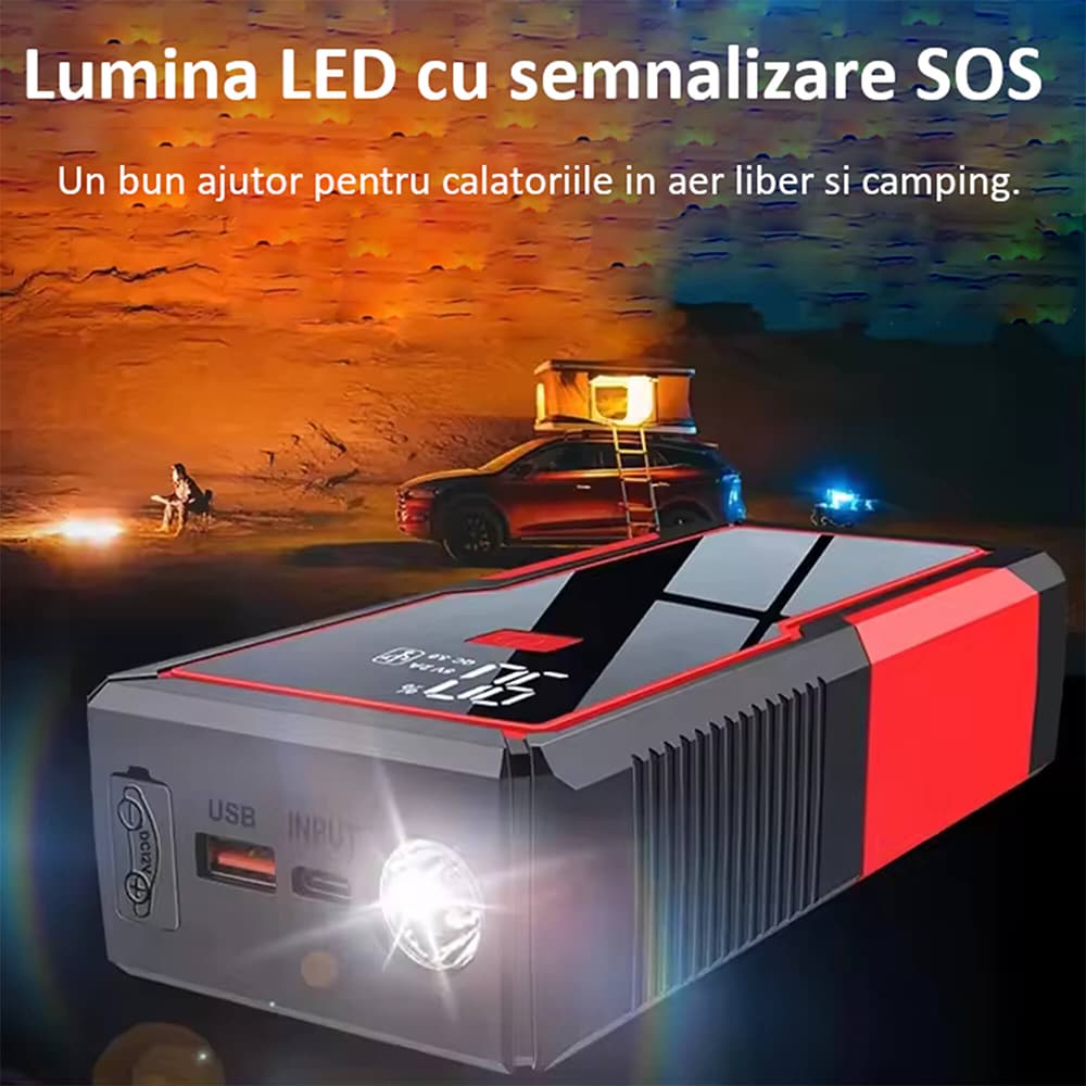 Robot pornire ROLL FAST 11581R, 26000mAh, 2000A, 12V